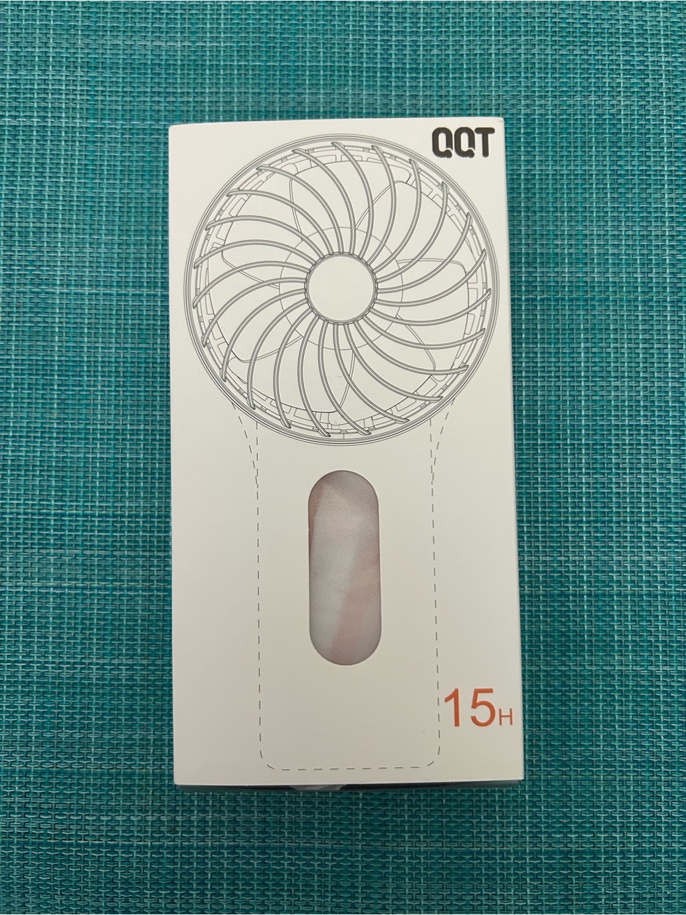 Portable Handheld Fan - Light Pink